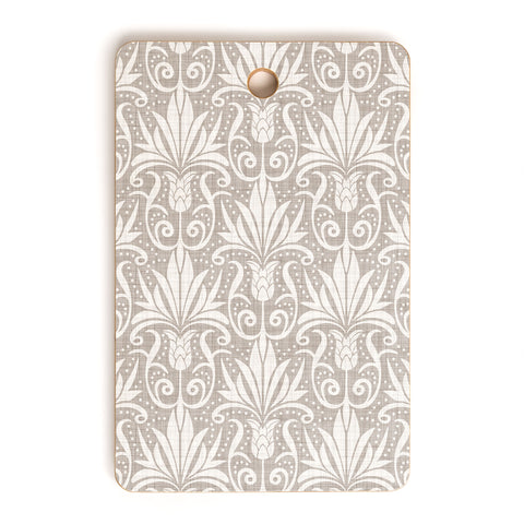 Heather Dutton Delancy Taupe Cutting Board Rectangle