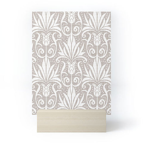 Heather Dutton Delancy Taupe Mini Art Print