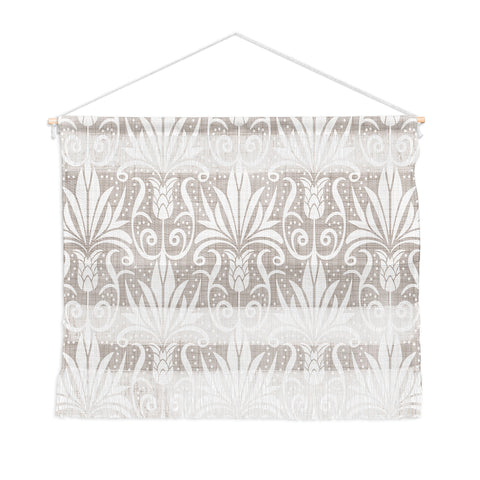 Heather Dutton Delancy Taupe Wall Hanging Landscape