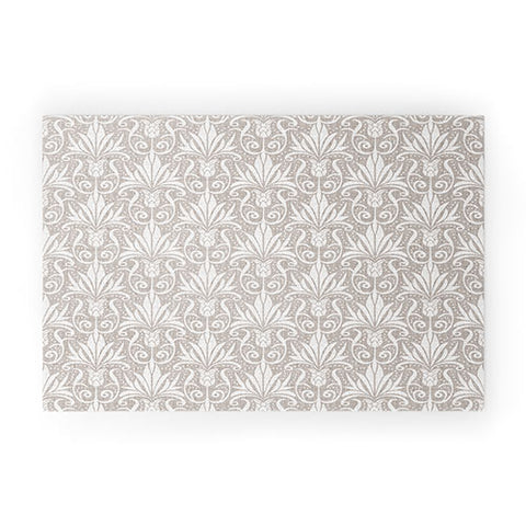 Heather Dutton Delancy Taupe Welcome Mat