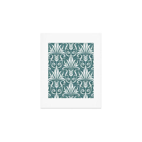 Heather Dutton Delancy Teal Art Print