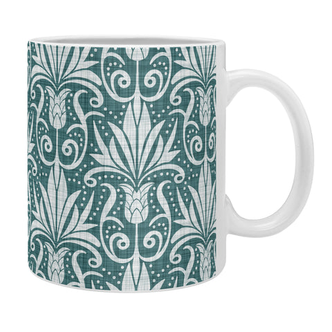 Heather Dutton Delancy Teal Coffee Mug