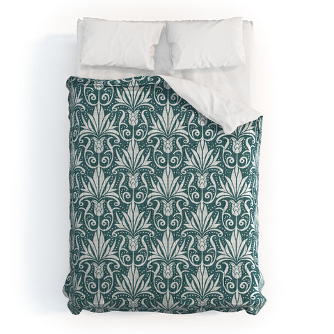 Heather Dutton Delancy Teal Comforter