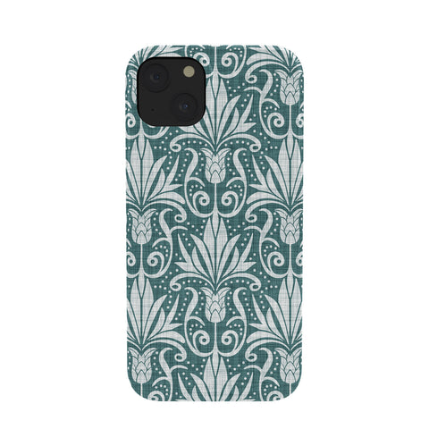 Heather Dutton Delancy Teal Phone Case