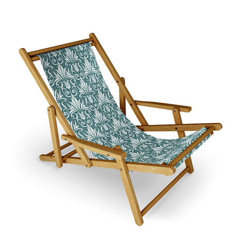 Heather Dutton Delancy Teal Sling Chair