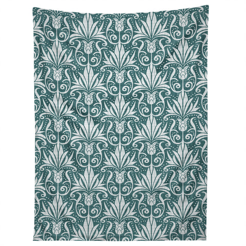 Heather Dutton Delancy Teal Tapestry