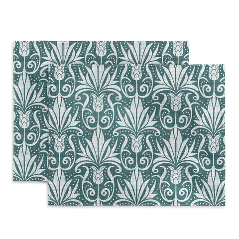 Heather Dutton Delancy Teal Placemat