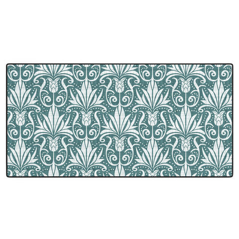Heather Dutton Delancy Teal Desk Mat