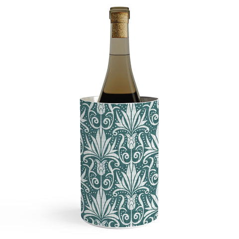 Heather Dutton Delancy Teal Wine Chiller