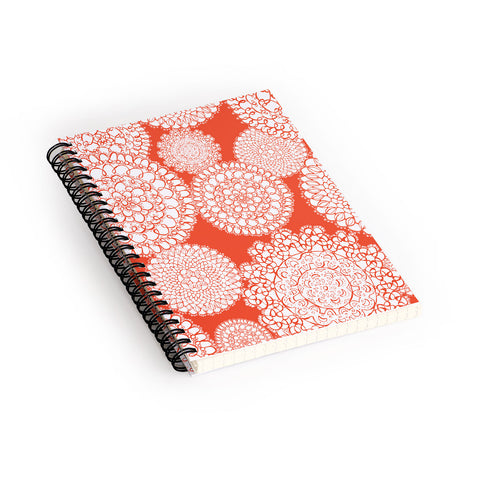 Heather Dutton Delightful Doilies Saffron Spiral Notebook
