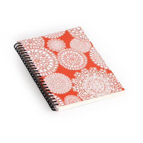 Heather Dutton Delightful Doilies Saffron Spiral Notebook