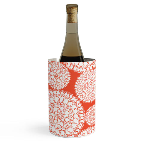 Heather Dutton Delightful Doilies Saffron Wine Chiller