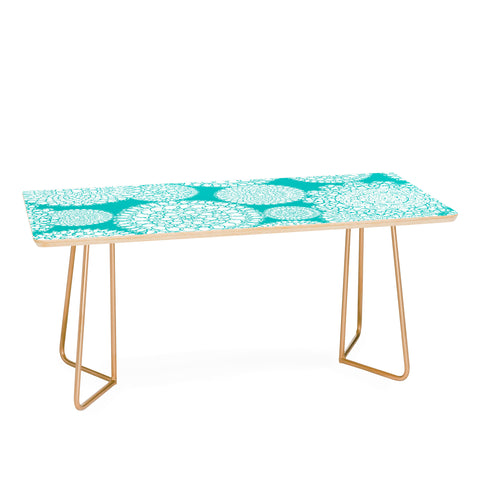 Heather Dutton Delightful Doilies Tiffany Coffee Table