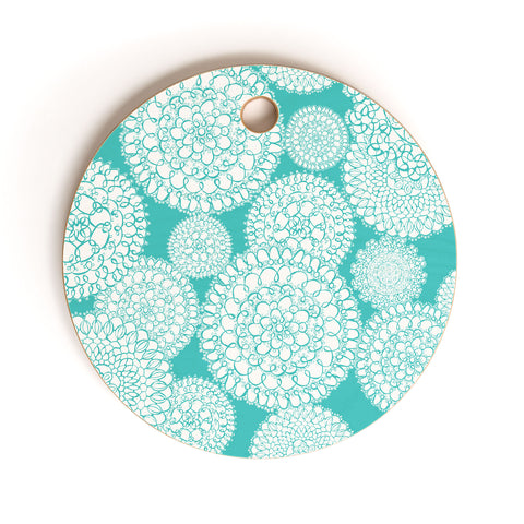 Heather Dutton Delightful Doilies Tiffany Cutting Board Round