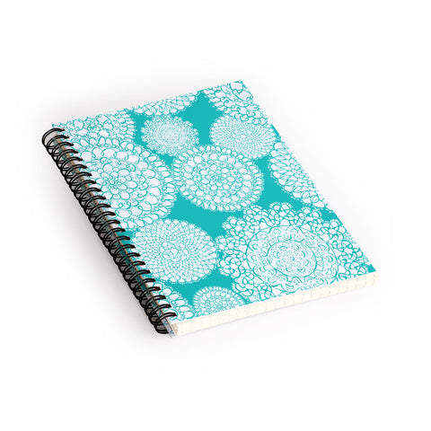 Heather Dutton Delightful Doilies Tiffany Spiral Notebook