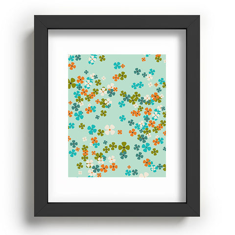 Heather Dutton Delilah Blue Recessed Framing Rectangle