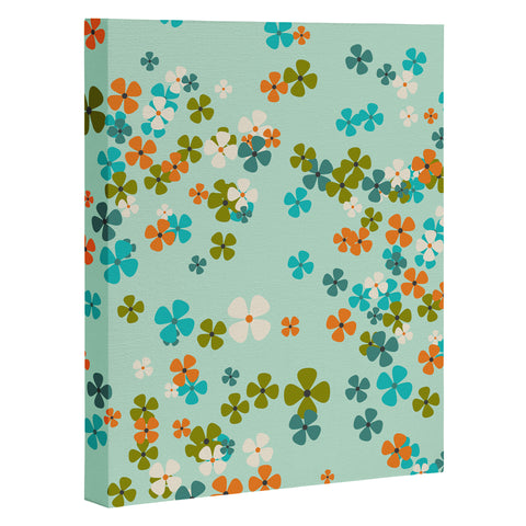 Heather Dutton Delilah Blue Art Canvas