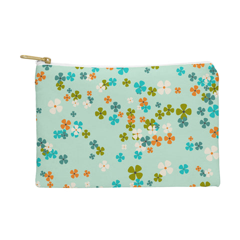 Heather Dutton Delilah Blue Pouch