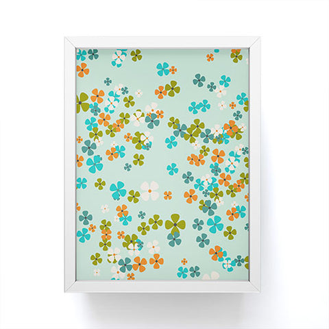 Heather Dutton Delilah Blue Framed Mini Art Print