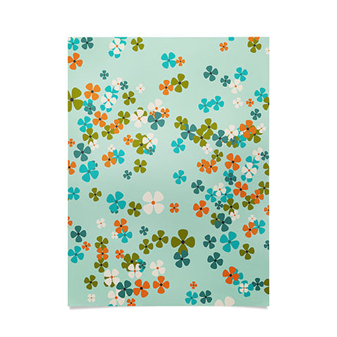 Heather Dutton Delilah Blue Poster