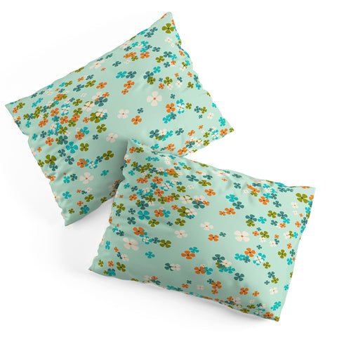 Heather Dutton Delilah Blue Pillow Shams