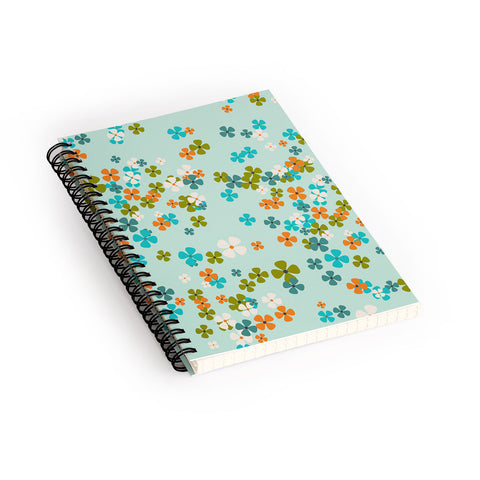 Heather Dutton Delilah Blue Spiral Notebook