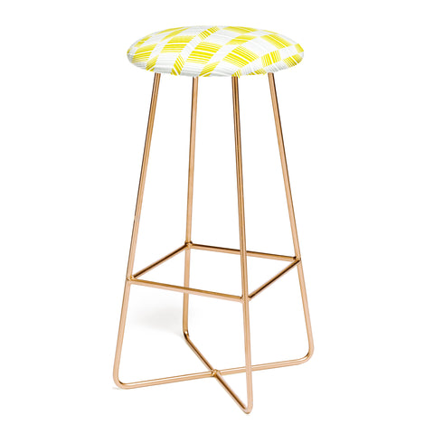 Heather Dutton Delineate Citron Bar Stool