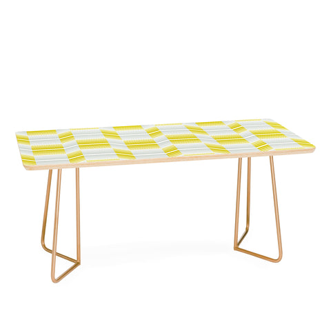 Heather Dutton Delineate Citron Coffee Table
