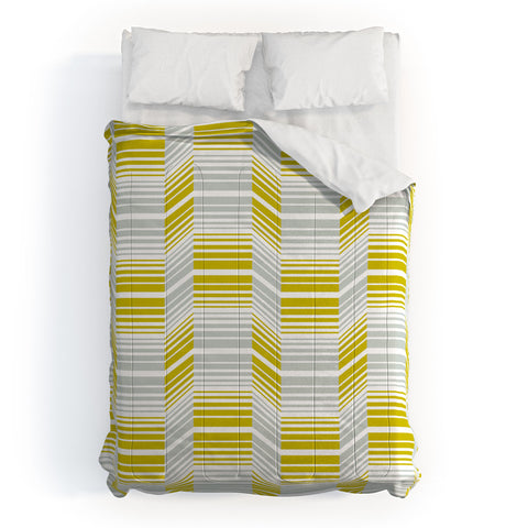 Heather Dutton Delineate Citron Comforter