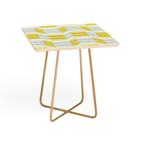 Heather Dutton Delineate Citron Side Table