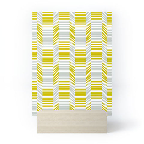 Heather Dutton Delineate Citron Mini Art Print