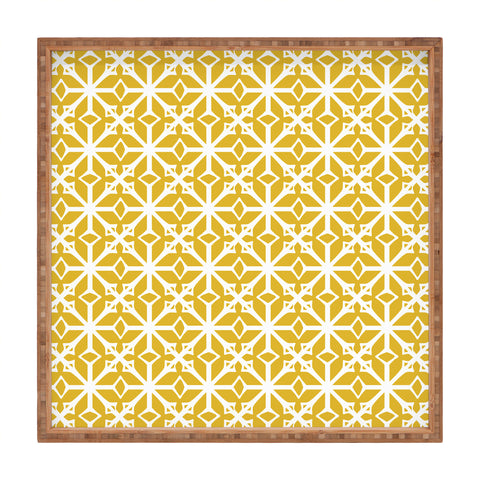 Heather Dutton Diamante Gold Square Tray