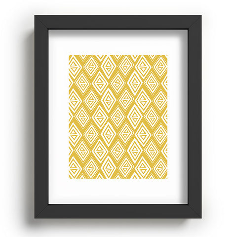 Heather Dutton Diamond In The Rough Gold Recessed Framing Rectangle