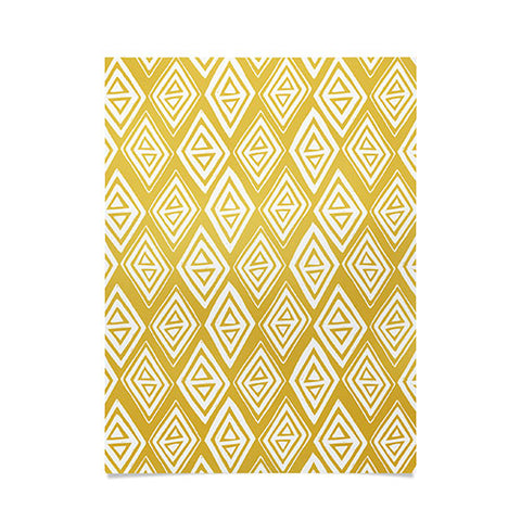 Heather Dutton Diamond In The Rough Gold Poster