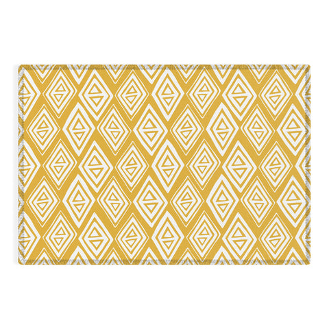 Heather Dutton Diamond In The Rough Gold Outdoor Rug