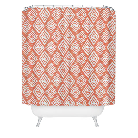 Heather Dutton Diamond In The Rough Shower Curtain