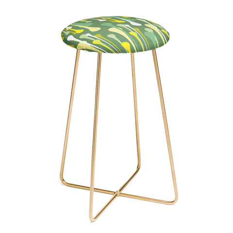 Heather Dutton Droplets Counter Stool