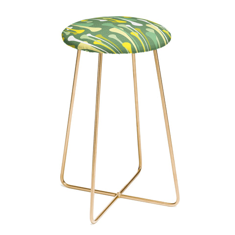 Heather Dutton Droplets Counter Stool
