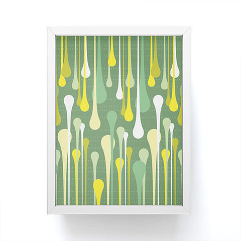 Heather Dutton Droplets Framed Mini Art Print