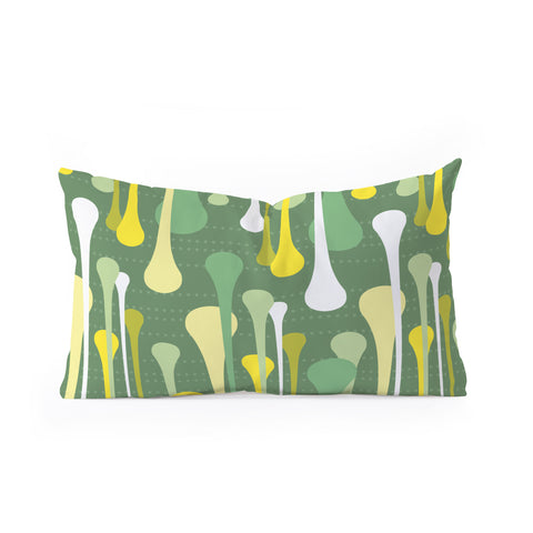 Heather Dutton Droplets Oblong Throw Pillow