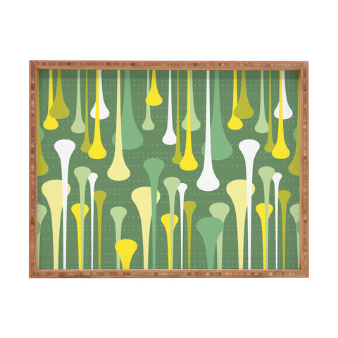 Heather Dutton Droplets Rectangular Tray