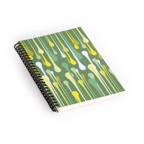 Heather Dutton Droplets Spiral Notebook