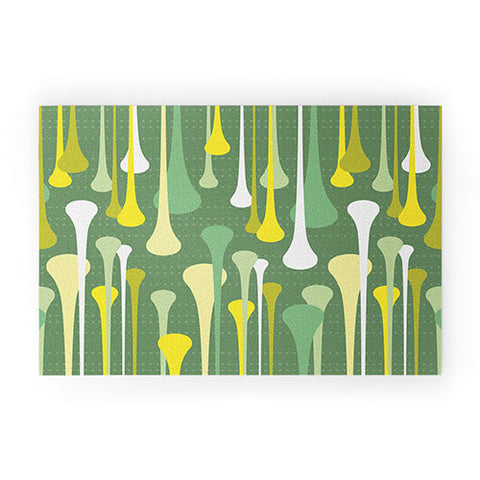 Heather Dutton Droplets Welcome Mat