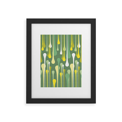 Heather Dutton Droplets Framed Art Print