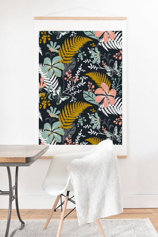 Heather Dutton Eden Midnight Art Print And Hanger