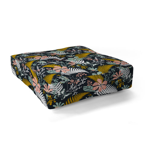 Heather Dutton Eden Midnight Floor Pillow Square