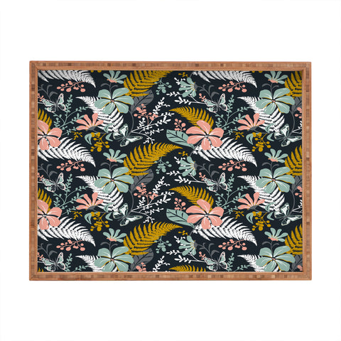 Heather Dutton Eden Midnight Rectangular Tray