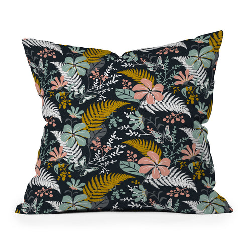 Heather Dutton Eden Midnight Throw Pillow