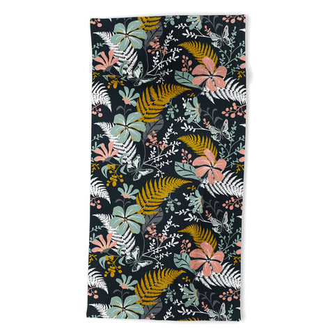 Heather Dutton Eden Midnight Beach Towel