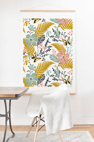 Heather Dutton Eden White Art Print And Hanger